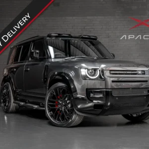 Carpathian Grey Land Rover Defender with Apache bodykit and Red calipers