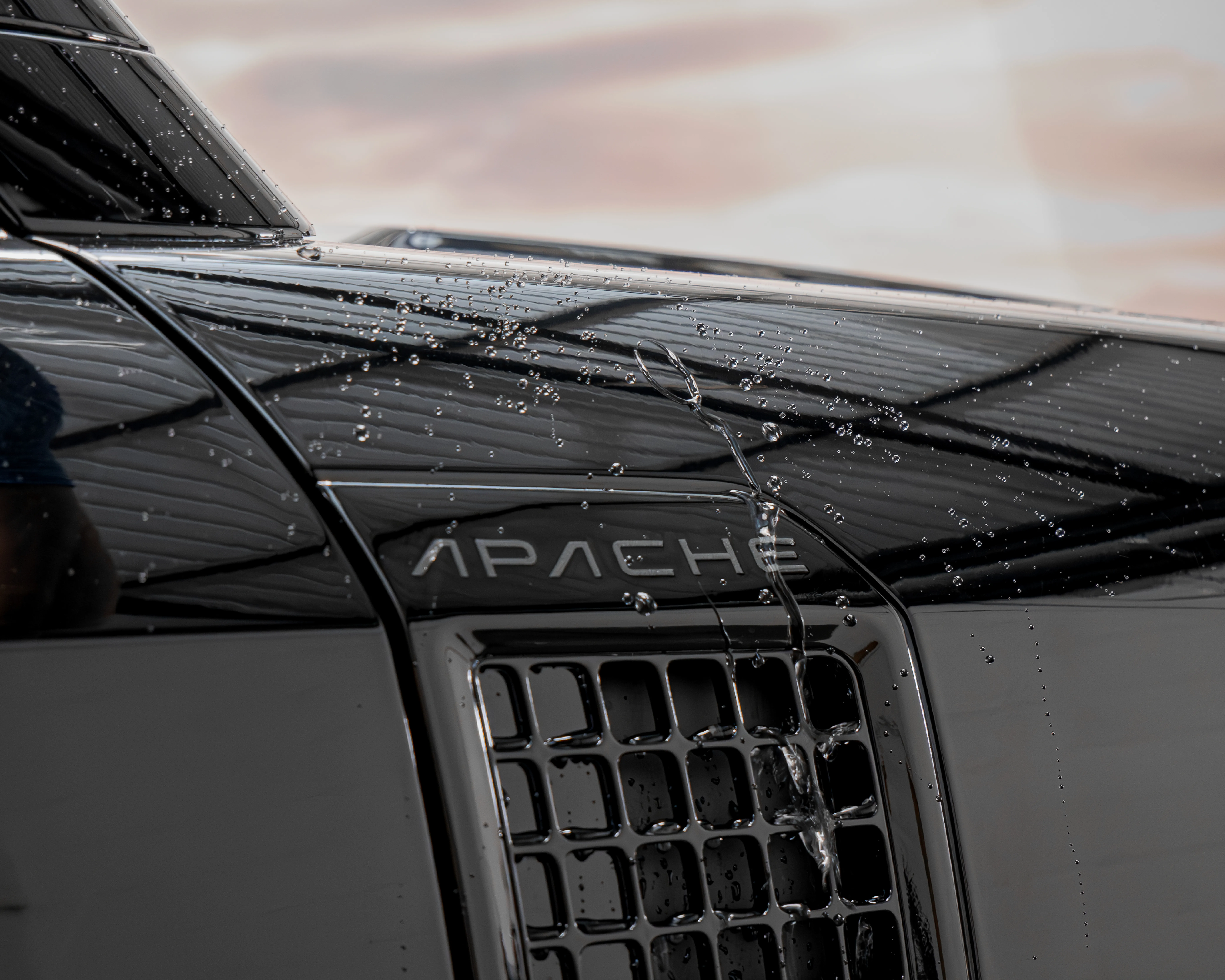GardX ceramic coating on an Apache Defender
